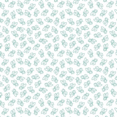 P133-16812-92 PATCH. AMERICANO MONTGOMERY: MOUNTAIN CHARM (23) 110 CM. ALGODON 100% BLANCO/VERDE Venta en piezas de 6.80 M