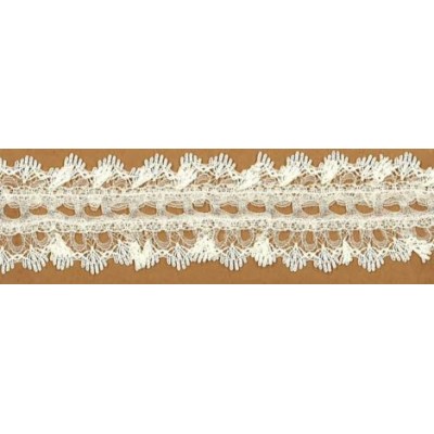 03430 GALON NYLON FRUNCIDO ATIRA 35 MM. POLIAMIDA 100%  BEIG Venta en piezas de 25.00 M