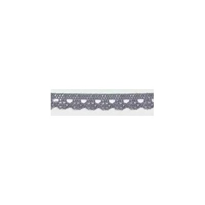 9627-800 PUNTILLA BOLILLO CASSIA 10 MM. POLIESTER 100% LILA Venta en piezas de 25.00 M