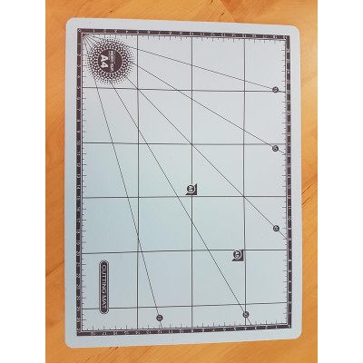 59897 TABLA CORTE 60 X 45 TURQUESA Venta en piezas de 5.00 U