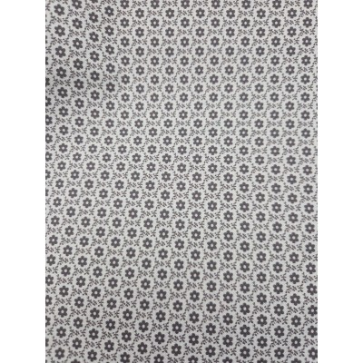 68021 TEJIDO ESTAMPADO SESAMO (84) 150 CM. 145 GR/M2. ALGODON 100% NATURAL/MARRON Venta en piezas de 10.00 M