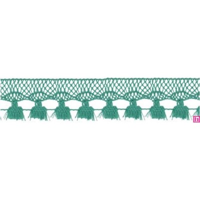 727388-013 FLECO BOLILLO SHAIRA 30 MM. POLIESTER 100% AGUA Venta en piezas de 25.00 M