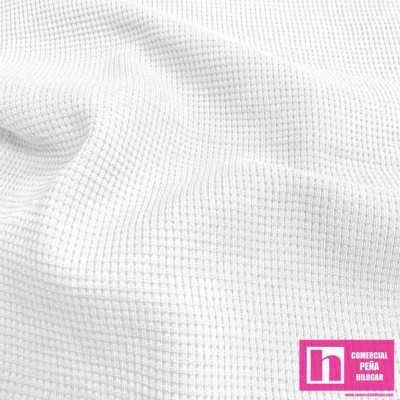 64561 PUNTO NIDO BATLLE (01) 140 CM. 220 GR/M2. ALGODON 100% BLANCO Venta en piezas de 10.00 M
