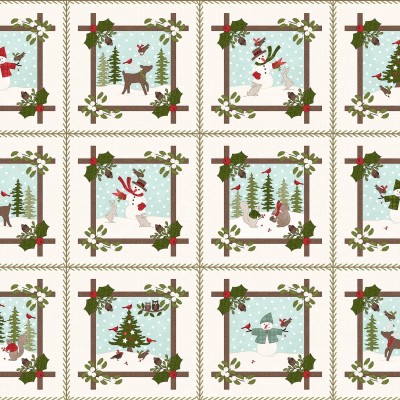 P17-MASF11161-E PATCH. AMERICANO SNOWTOP MOUNTAIN FLANNEL (02) 110 CM. FRANELA ALGODON 100% CREMA Venta en piezas de 5.50 M