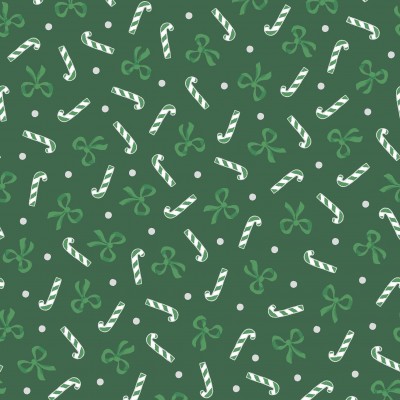 P17-MASM11111-G PATCH. AMERICANO MERRY MIX (06) 110 CM. ALGODON 100% VERDE/PLATA METALLLIC Venta en piezas de 7.00 M