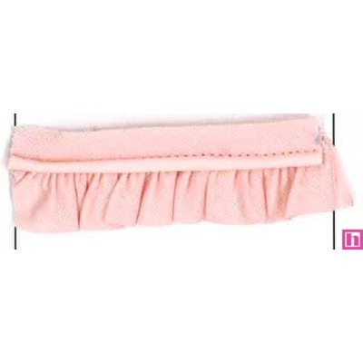 36219 VIVO FRUNCIDO CAMELIA POLIESTER 50%-ALGODON 50% ROSA BEBE Venta en piezas de 25.00 M