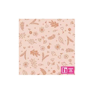 64879 PATCH.AMERICANO NOW AND ZEN YOGA ANIMALS (15) 110 CM. ALGODON 100% MELOCOTON Venta en piezas de 6.80 M