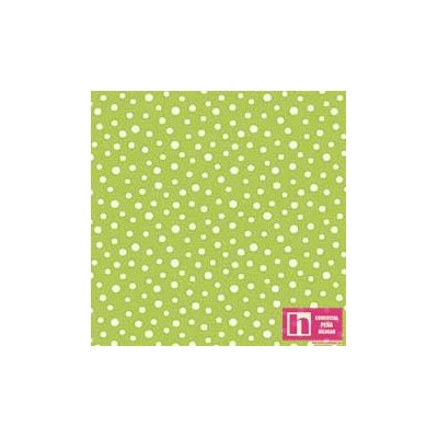 64946 PATCH.AMERICANO HAPPY BIRTHDAY (09) 110 CM. ALGODON 100% VERDE Venta en piezas de 6.80 M