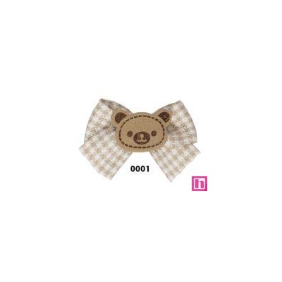 762230-01 APLICACION INFANTIL SADE-LAZO OSITO 55X40 MM. POLIESTER/ALGODON 100% BEIG Venta en piezas de 10.00 U