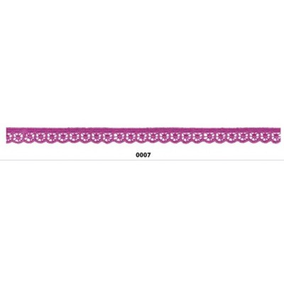 908246-07 REMATE GUIPUR FANTASIA LIORA 10 MM. POLIESTER 100% VIOLETA Venta en piezas de 18.20 M