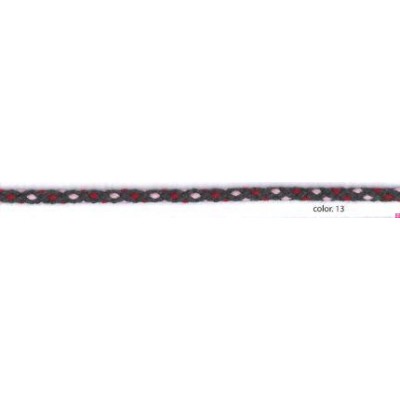 9596-13 CORDON FANTASIA LIMUN 5 MM. ALGODON 80%-POLIESTER 20% MARENGO/ROSA Venta en piezas de 25.00 M