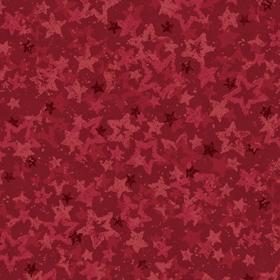 P133-17064-10 PATCH. AMERICANO STAR OF WONDER, STAR OF LIGHT (02) 110 CM. ALGODON 100% ROJO Venta en piezas de 6.80 M
