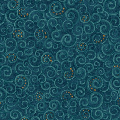 P133-17275-11 PATCH. AMERICANO 12 DAYS OF CHRISTMAS (22) 110 CM. ALGODON 100% AZUL Venta en piezas de 6.80 M