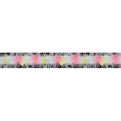 129826-06 GALON FANTASIA LEELA 20 MM. POLIAMIDA+ALGODON+METALIC ROSA Venta en piezas de 20.00 M