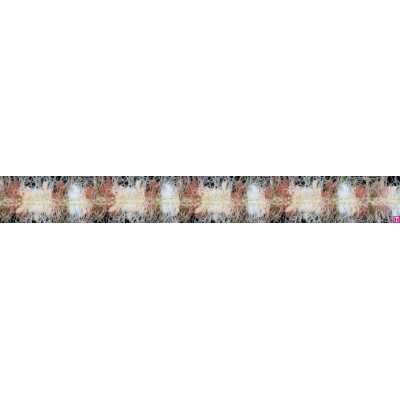 129826-55 GALON FANTASIA LEELA 20 MM. POLIAMIDA+ALGODON+METALIC BEIG Venta en piezas de 20.00 M