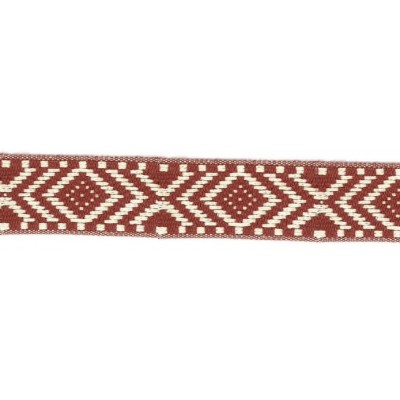 64315 CINTA JACQUARD 40 MM EBER  ACRILICO 50%-ALGODON 45%-PA. 5% MAGENTA Venta en piezas de 25.00 M