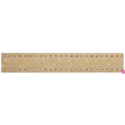 655373-0111 CINTA JACQUARD HOMERO 25 MM. POLIESTER 100% DORADO Venta en piezas de 7.00 M