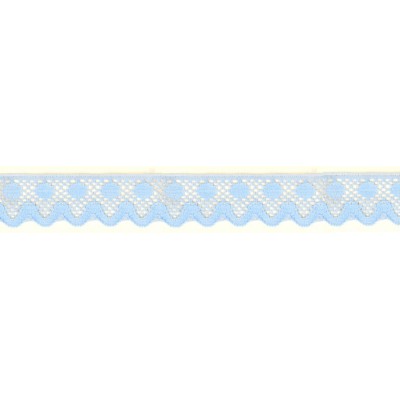 72274-21 PUNTILLA NYLON ANABELA 20 MM. POLIAMIDA 100% CELESTE Venta en piezas de 50.00 M