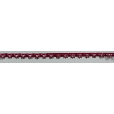 3480-GF PUNTILLA BOLILLO EROS ALGODON 79%-VISCOSA 21% GRANATE/CAMEL Venta en piezas de 30.00 M