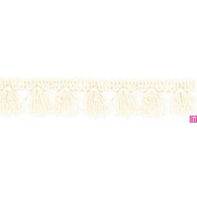 64284 FLECO FANTASIA 20 MM BRAIL ALGODON 100%  CRUDO Venta en piezas de 25.00 M