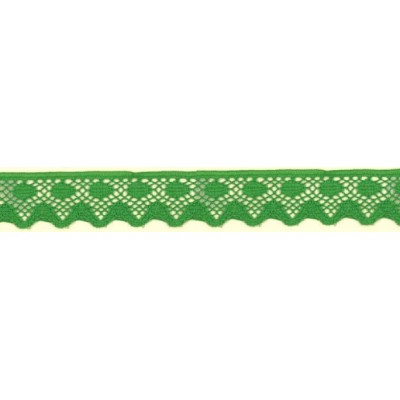 72274-9 PUNTILLA NYLON ANABELA 20 MM. POLIAMIDA 100% VERDE Venta en piezas de 50.00 M