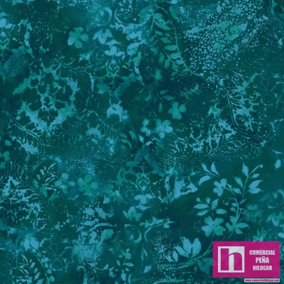 P17-MASQBD105-Q PATCH.AMERICANO BEAUTIFUL BACKING VINTAGE DAMASK (08) 270 CM. ALGODON 100% OCEANO Venta en piezas de 7.00 M