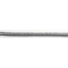 120460-101 CORDON FANTASIA VEDA 8 MM. POLIESTER 100% PLATA Venta en piezas de 20.00 M