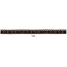 129828-60 GALON TERCIOPELO NANDINI 10 MM. PA+PET+METALLIC GRANATE Venta en piezas de 20.00 M