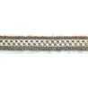 129837-24 CINTA FANTASIA IDALIA 20 MM. ALGODON 50%/YUTE 50% NATURAL/YUTE Venta en piezas de 19.00 M