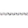 133900-0001 GALON FANTASIA SARABI 10 MM. ABS+RESINA+CRISTAL NEUTRO Venta en piezas de 9.10 M