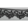 142101-02 PUNTILLA GUIPUR KANYA 50 MM. POLIESTER 100% NEGRO Venta en piezas de 19.00 M