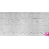 145741-000 PUNTILLA BATISTA+BOLILLO IZEL 70 MM. POLIESTER 50%-ALGODON 50% BLANCO Venta en piezas de 13.80 M