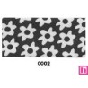 31024-25-0002 BIES PERFILADO ESTAMPADO XOLA 25 MM ALGODON 100% NEGRO Venta en piezas de 20.00 M