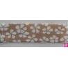3311-18-03 BIES PERFILADO EILEN-FLOR 18 MM. POLIESTER 70%-ALGODON 30% CAMEL Venta en piezas de 25.00 M