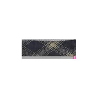 3314-18-02 BIES PERFILADO DIOGO-VICHY 18 MM. POLIESTER 70%-ALGODON 30% AZUL Venta en piezas de 25.00 M
