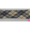 3315-18-02 BIES PERFILADO DIOGO-VICHY 18 MM. POLIESTER 70%-ALGODON 30% AZUL Venta en piezas de 25.00 M