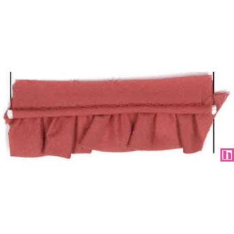43151 VIVO FRUNCIDO CAMELIA POLIESTER 50%-ALGODON 50% MAQUILLAJE Venta en piezas de 25.00 M