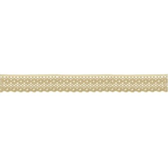 43494 PUNTILLA NYLON LIMA 20 MM. POLIAMIDA 100% CAMEL Venta en piezas de 50.00 M