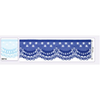 541258-016 PUNTILLA NYLON VILMA 35 MM. POLIESTER 100% CELESTE Venta en piezas de 25.00 M
