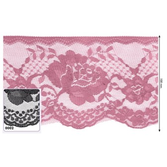 541260-002 PUNTILLA NYLON OREGANO 100 MM. POLIESTER 100% NEGRO Venta en piezas de 25.00 M