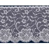58583 FLORA PUNTILLA NYLON 110 MM. POLIAMIDA 100% BLANCO Venta en piezas de 20.00 M