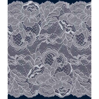 59571 GALON NYLON ELASTICO ANAAN 180 MM. POLIAMIDA 100% BLANCO Venta en piezas de 20.00 M