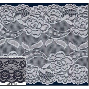 59580 GALON NYLON ELASTICO FARIHA 160 MM. POLIAMIDA 100% MARINO Venta en piezas de 20.00 M
