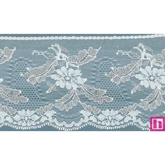 64337 PUNTILLA NYLON FARID 80 MM. POLIAMIDA 100% MARFIL Venta en piezas de 20.00 M