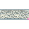 64356 PUNTILLA VALENCIE LAURATO 40 MM. ALGODON 92%-POLIAMIDA 8% BEIG Venta en piezas de 20.00 M
