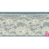 64358 PUNTILLA VALENCIE LAURATO 65 MM. ALGODON 92%-POLIAMIDA 8% BEIG Venta en piezas de 20.00 M