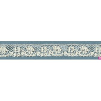 64362 PUNTILLA VALENCIE KAMAL 20 MM. ALGODON 92%-POLIAMIDA 8% BEIG Venta en piezas de 20.00 M