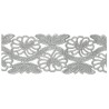 654716-101 PUNTILLA GUIPUR FANTASIA ISIS 60 MM. POLIESTER 100% PLATA Venta en piezas de 9.10 M