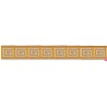 655364-04 CINTA JACQUARD TAFAR 25 MM. POLIESTER 100% AMARILLO Venta en piezas de 7.00 M