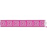 655364-07 CINTA JACQUARD TAFAR 25 MM. POLIESTER 100% FUCSIA Venta en piezas de 7.00 M
